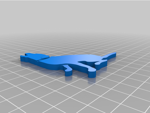 labrador chiave catena cane retriever woofer 3d print model - Mito3D