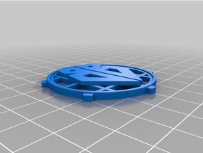 blue blazer filter cover 3d print model - Mito3D