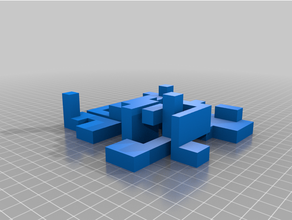 cubo puzzle 3d 3d print model - Mito3D