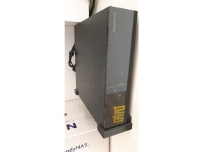 supporto freebox mini 4k cameriere montaggio verticale server 3d print model - Mito3D
