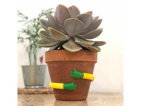 plant hugger 3d print model - Mito3D