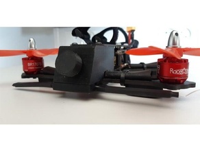 Quadcopter Kermit swh170 kamera anten Kulp destek 3d print model - Mito3D