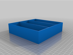 Kutu 3x1 özelleştirilmiş 3d print model - Mito3D