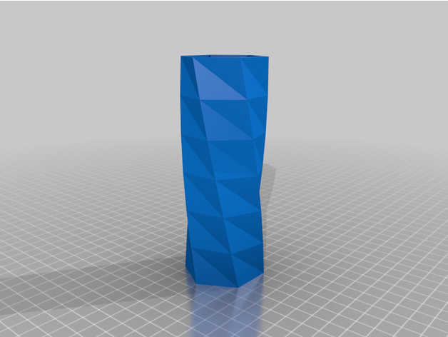 bükülmüş vazo yeniden modellenmiş özelleştirilmiş 3D print model - Mito3D