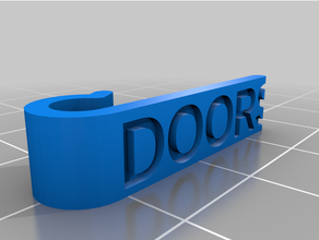 kapılar ethernet özelleştirilmiş 3d print model - Mito3D