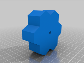 hexagonal cracker cutters 3d print model - Mito3D
