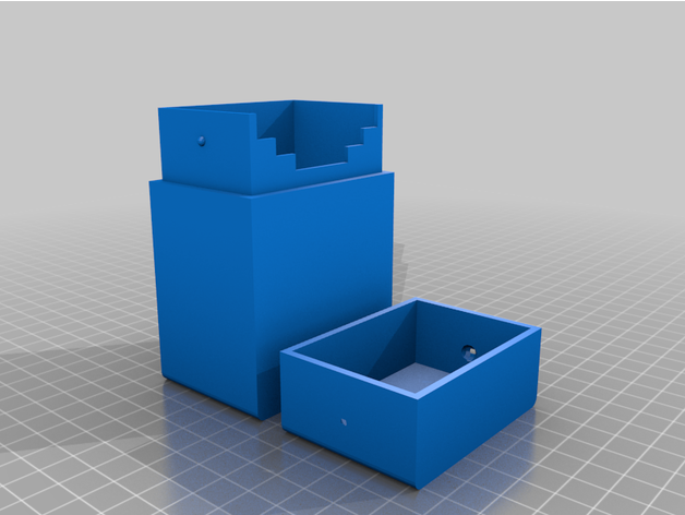 customized uno card set box remix 3D print model - Mito3D