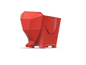 talheres suporte escorredor fofa elefante titulares colher 3d print model - Mito3D