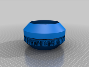 personnalisé filage bague 3d print model - Mito3D