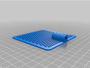 customized parametric flyswatter 3d print model - Mito3D