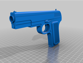 arma fogo reprodução pistola Tokarev 3d print model - Mito3D