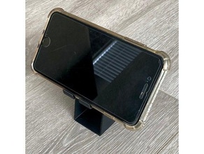 infinitely adjustable phone stand 3d print model - Mito3D