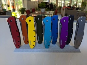 kershaw leek knife stand 3d print model - Mito3D