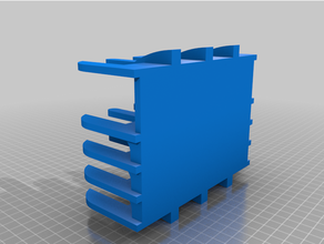 estante soporte 1x macmini 2xmacbook superficie Pro 3d print model - Mito3D