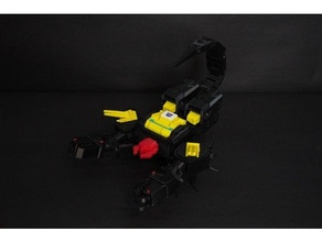 transformers black zarak preview 3d print model - Mito3D