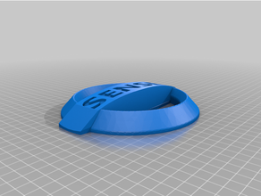 sensei distintivo nissan fronteira 3d print model - Mito3D