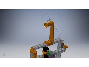 Filamenthalter Artikel 20x40 Filament Spulenhalter Filimanethalter Spule Halter Unterstützung 3d print model - Mito3D