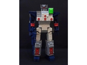 transformers fortress maximus preview action figure articulated autobot g1 transforming 3d print model - Mito3D