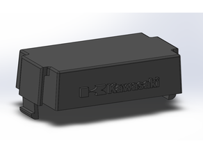 kawasaki bruto vigore 750 fusibile scatola copertina guaina 3d print model - Mito3D