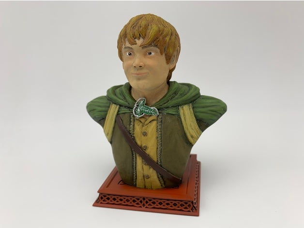 samwise brave baggins frodo gamgee hobbit lord rings 3D print model - Mito3D