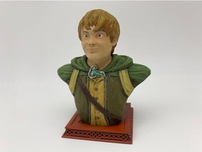 samwise brave baggins frodo gamgee hobbit lord rings 3d print model - Mito3D