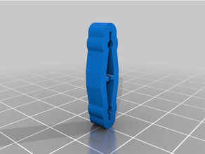 elastic strap adjuster mask 3d print model - Mito3D