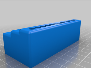 nmr tüpler ayakta durmak kimya laboratuar gereçleri Bilim 3d print model - Mito3D
