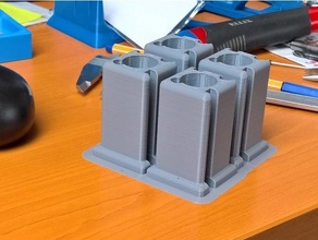 pies cr10 s4 espacio revestimiento madera 2040 extrusión crealidad cr 10 ender 3 impresora 3d print model - Mito3D