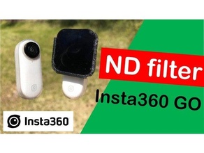 insta360 filtrar zumbido fpv 3d print model - Mito3D