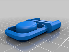 1 remixare maschio clip fibbia 3d print model - Mito3D