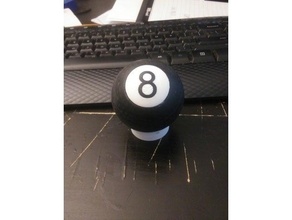 8 pelota billar piscina 3d print model - Mito3D