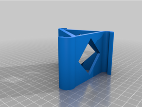triangle phone holder 3d print model - Mito3D