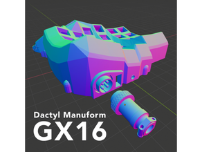 dactyle manuform gx16 3d print model - Mito3D