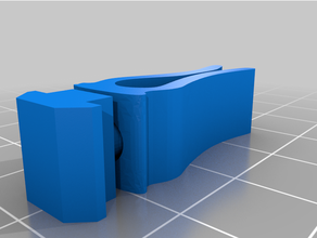 agrafe rotatif slot agrafe slot 3d print model - Mito3D
