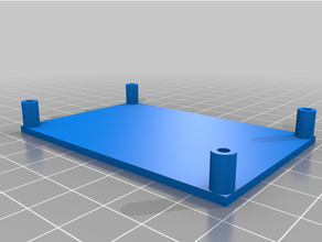 4 Kanal Relais Abstand Tafel montieren 3d print model - Mito3D