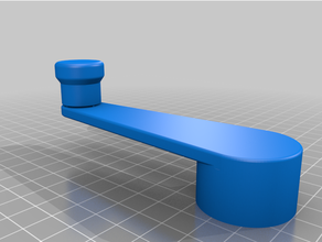 palanca garaje juguete manivelle 3d print model - Mito3D