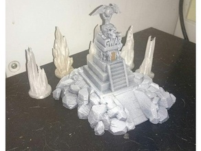 temple gwar - rumble antarctica 3d print model - Mito3D