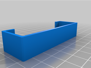 bed strut clamp 3d print model - Mito3D