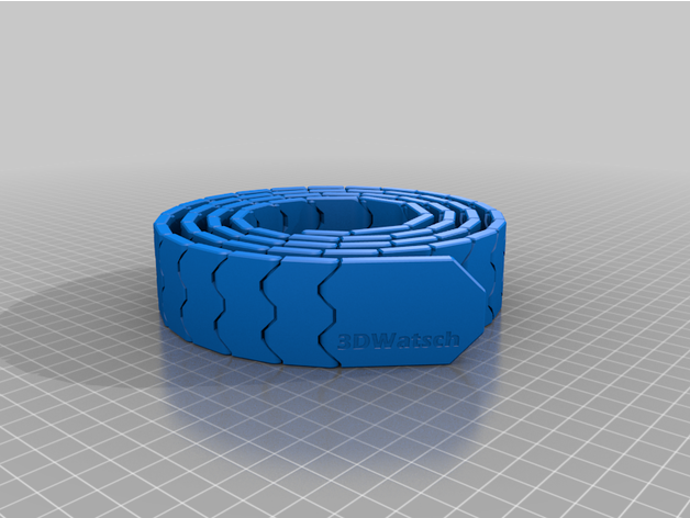 customized belt 3D print model - Mito3D