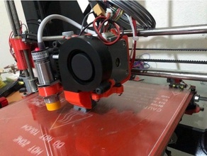 mk8 fan sensor mount autoleveling cooler extruder 3d print model - Mito3D