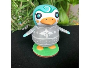 Pinguin Tier Kreuzung Aurora Nintendo brüllen streuen 3d print model - Mito3D
