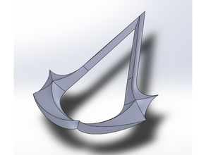 assassin's creed logo 3d print model - Mito3D