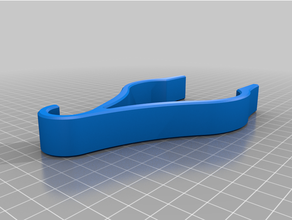 simple gripper version 2 hook notouchchallenge robotic 3d print model - Mito3D