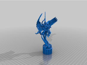 eterno Santo estatua bendito santuario 3d print model - Mito3D