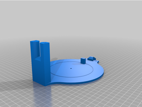 carretel retractil 3d print model - Mito3D