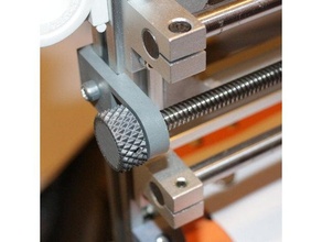 cnc 3018 eixo botão estriado superfície cnc3018 botões 3d print model - Mito3D