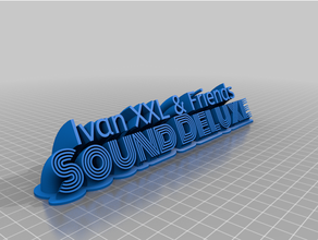 ivan xxl amigos sonido lujo personalizado 3d print model - Mito3D