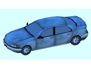 kuruma gta 3 car game videogame 3d print model - Mito3D