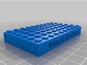 Legobrick irina geoffrey özelleştirilmiş 3d print model - Mito3D