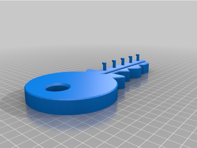 llave soporte 3D print model - Mito3D